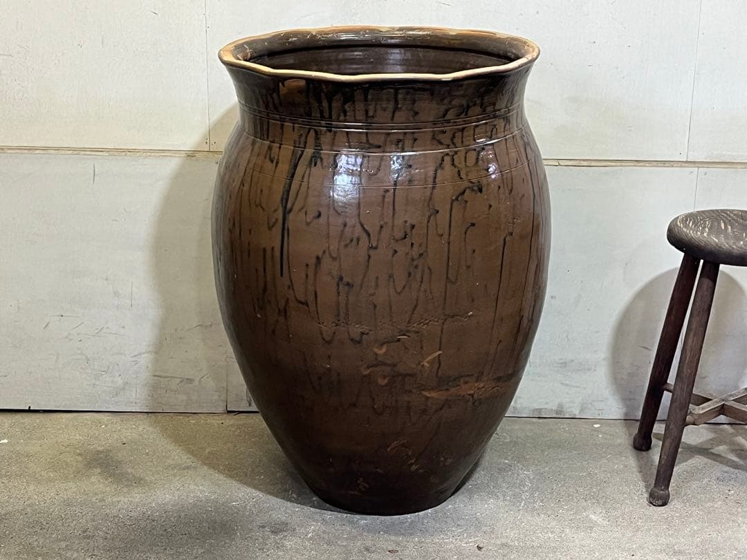 古い唐津焼の大甕79cm 水鉢 睡蓮鉢 水瓶 メダカ Amazon.co.jp: 信楽焼 睡蓮鉢【13号はけ目水鉢 su-0251】すいれん鉢 蓮