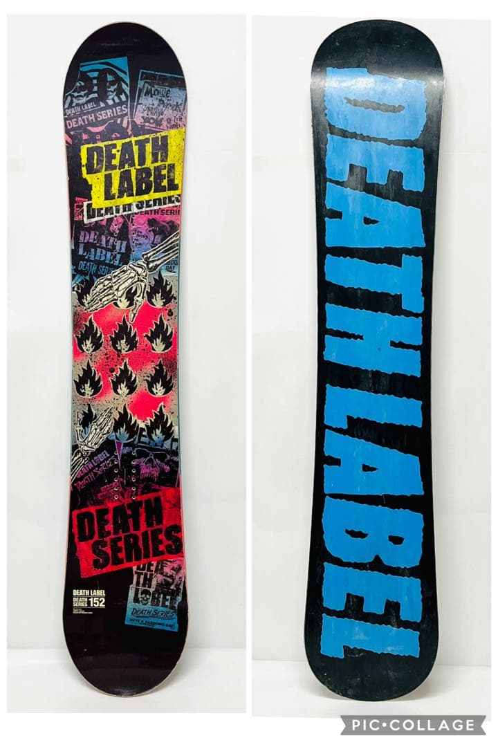 デスレーベル スノボ スノーボード 152cm DEATH LABEL ボード - メルカリ