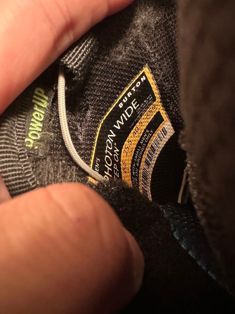 スノーボード burton photon wide 25.5cm step on