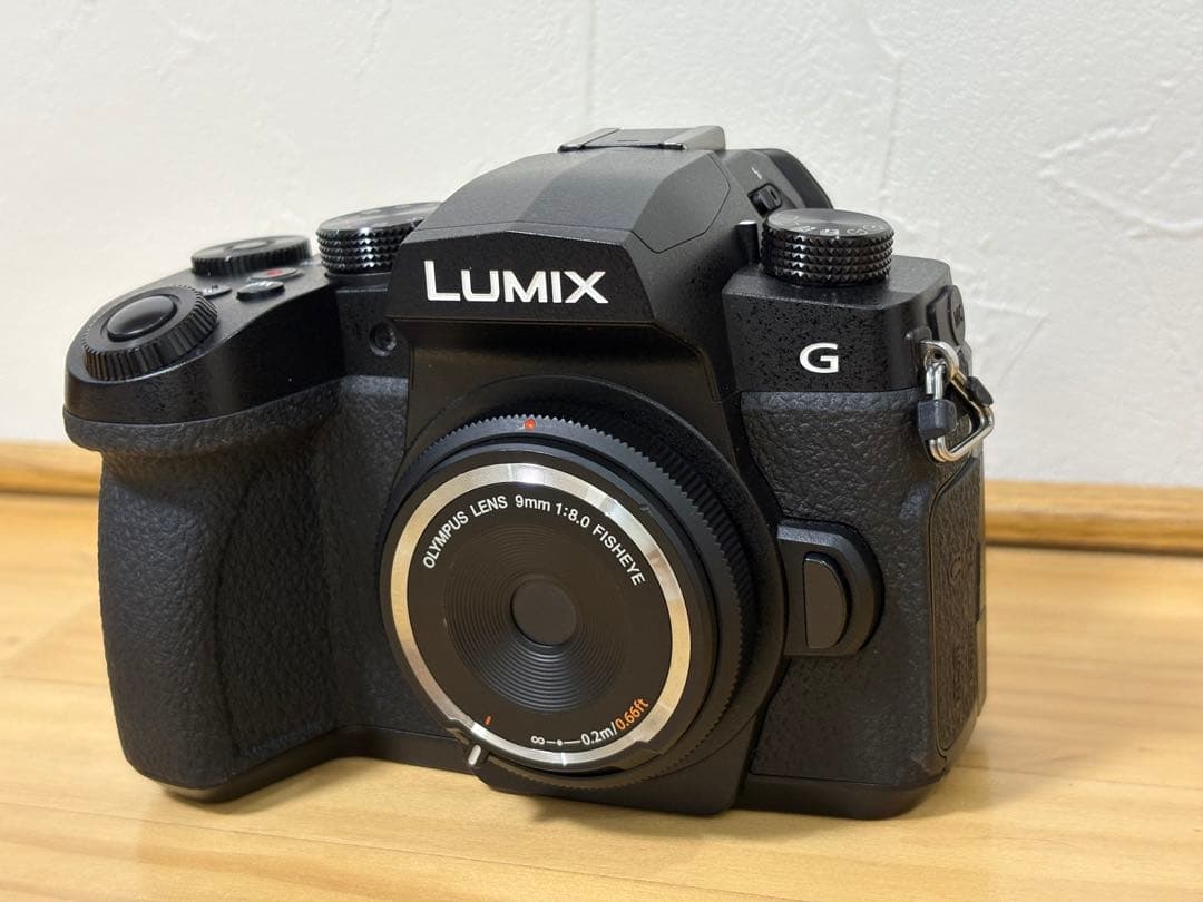 LUMIX G DC-G99 とOlympus 9mm フィッシュアイ セット