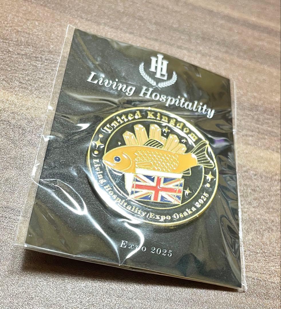 レア 非売品 ノベルティ 万博 イギリス ピンバッジ - メルカリ