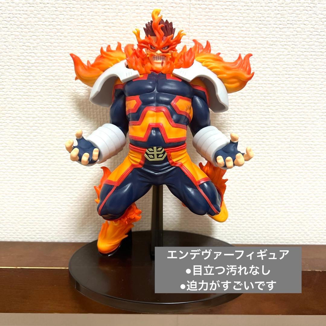 エンデヴァー アクスタ＆フィギュアセット ヒロアカ - メルカリ
