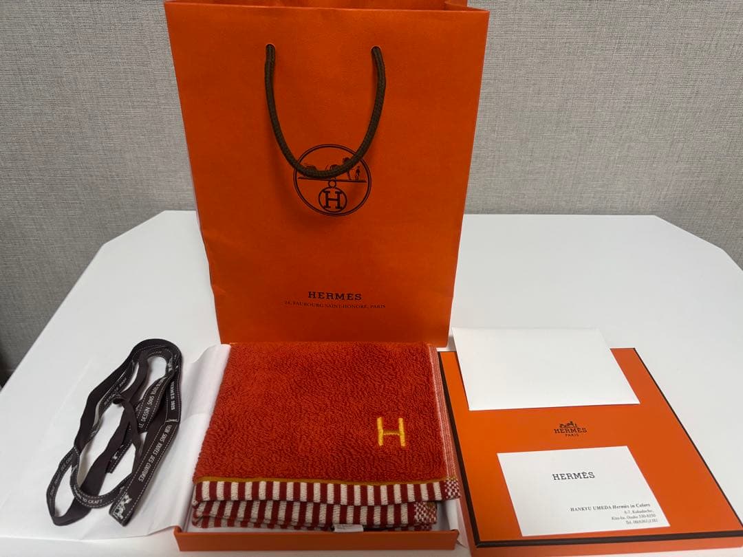 正規品　新品　HERMES　エルメス　コットン　タオル　ハンカチ　ハンドタオル 楽天市場】エルメス HERMES ハンカチ ハンカチタオル ハンドタオル