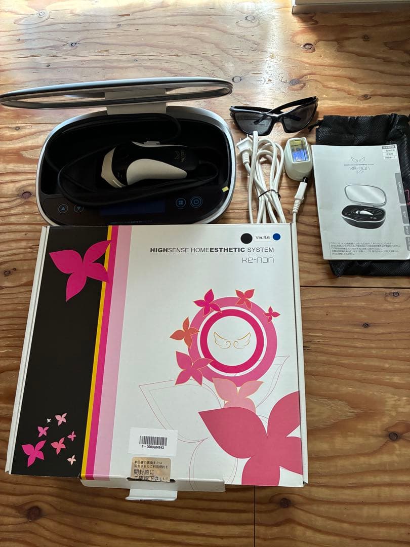 ケノン　脱毛器　ver8.6 動作確認済 ボーナスストア+5％【美品】ケノン Ver.8.6 カートリッジ2点 スーパー