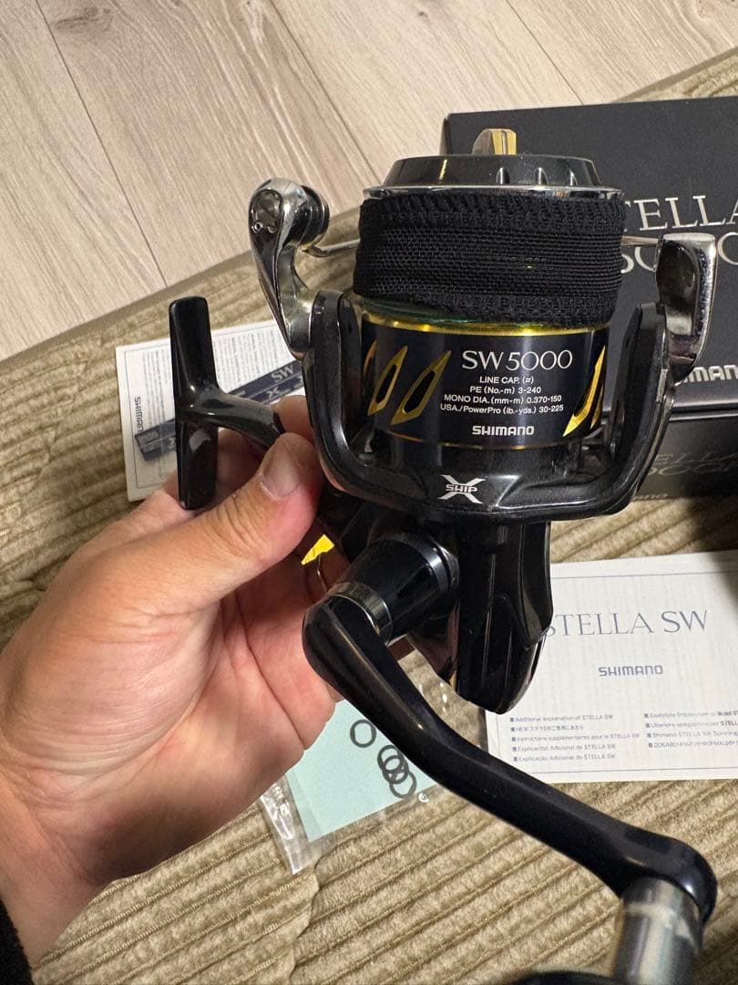 13 ステラ SW 5000 PG STELLA シマノOH後未使用です。 - メルカリ