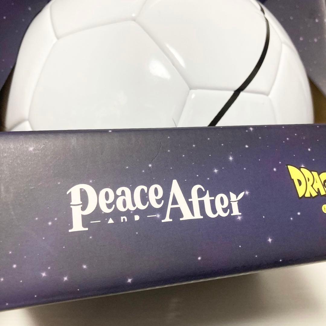 Peace After ドラゴンボール サッカーボール サイヤ人宇宙船 コラボ
