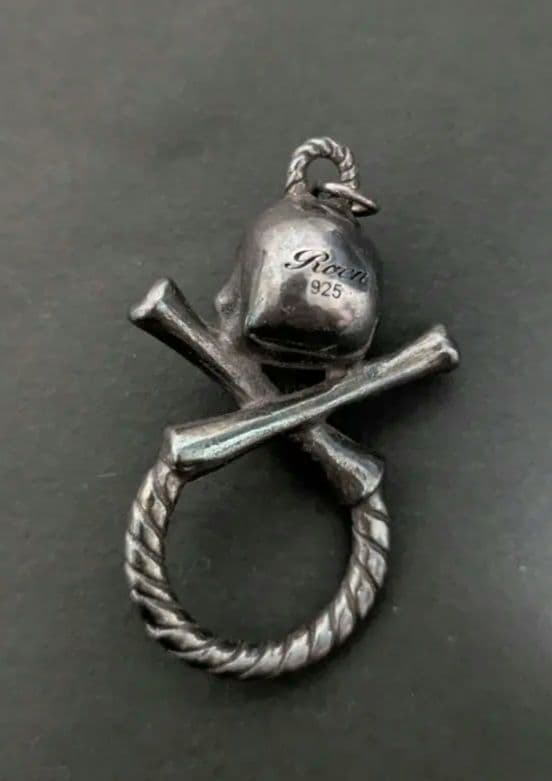 レア物Roenスカルネックレス SILVER925 ロエン リング