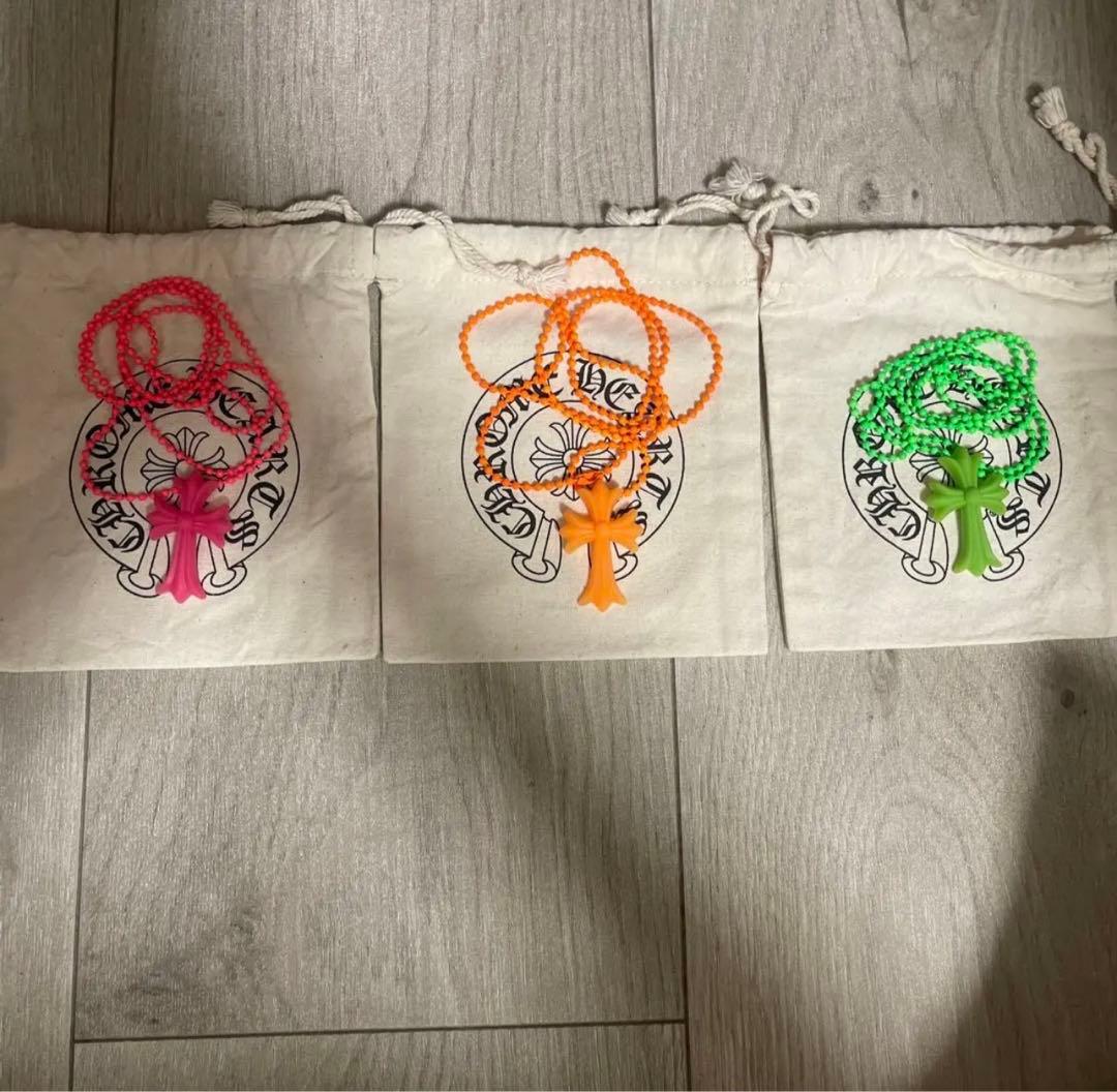 クロムハーツ ラバー ネックレス オレンジ - メルカリ