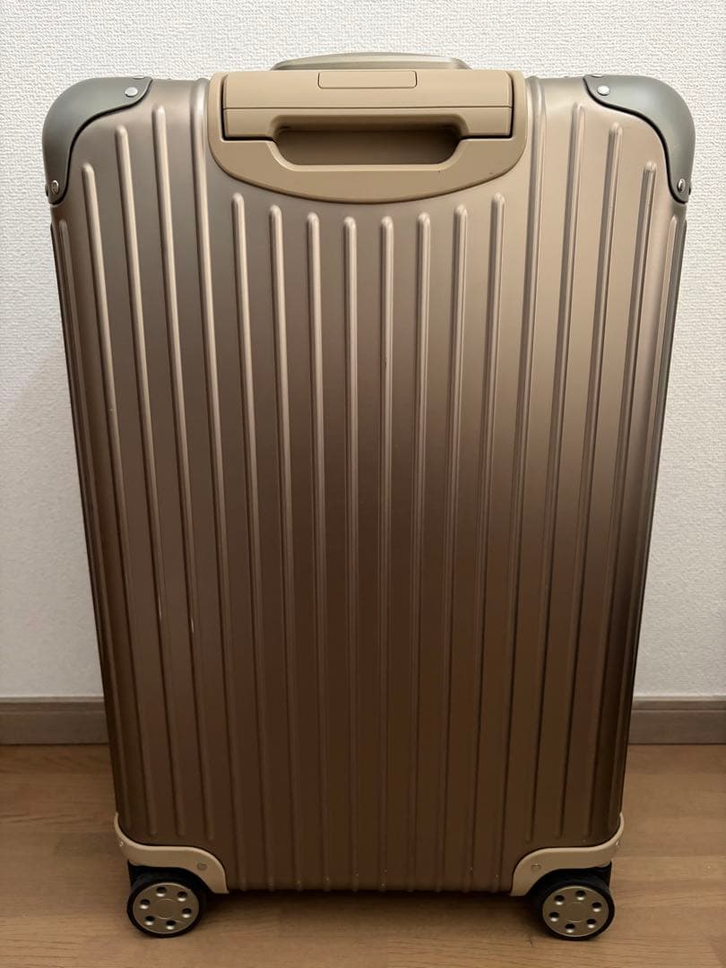 RIMOWA TOPAS TITANIUM 63 MW リモワ トパーズ 保証書 - メルカリ