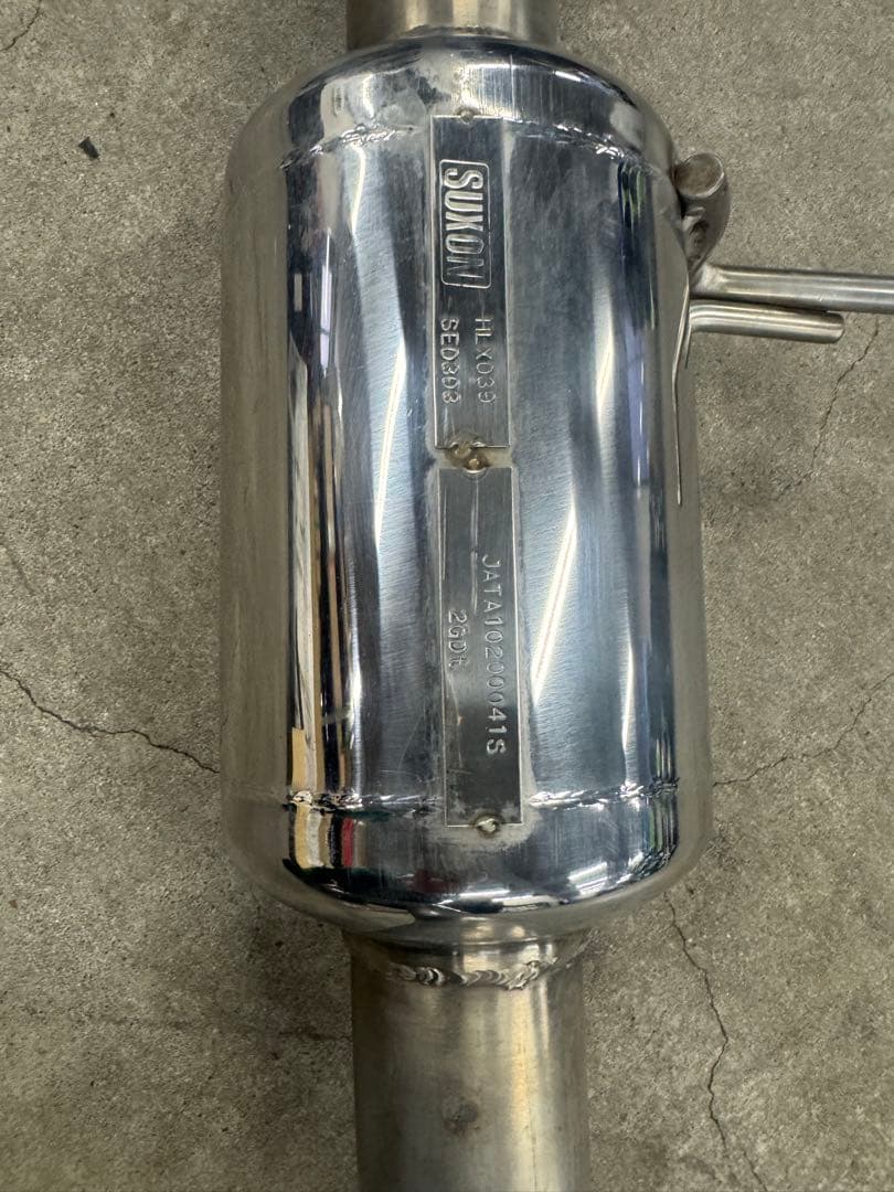 125ハイラックス サイド出し 右出し サクソン マフラー 車検適合