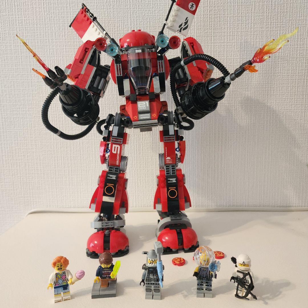 70615 カイのファイヤーメカ LEGO レゴ ニンジャゴー 外箱 説明書有り