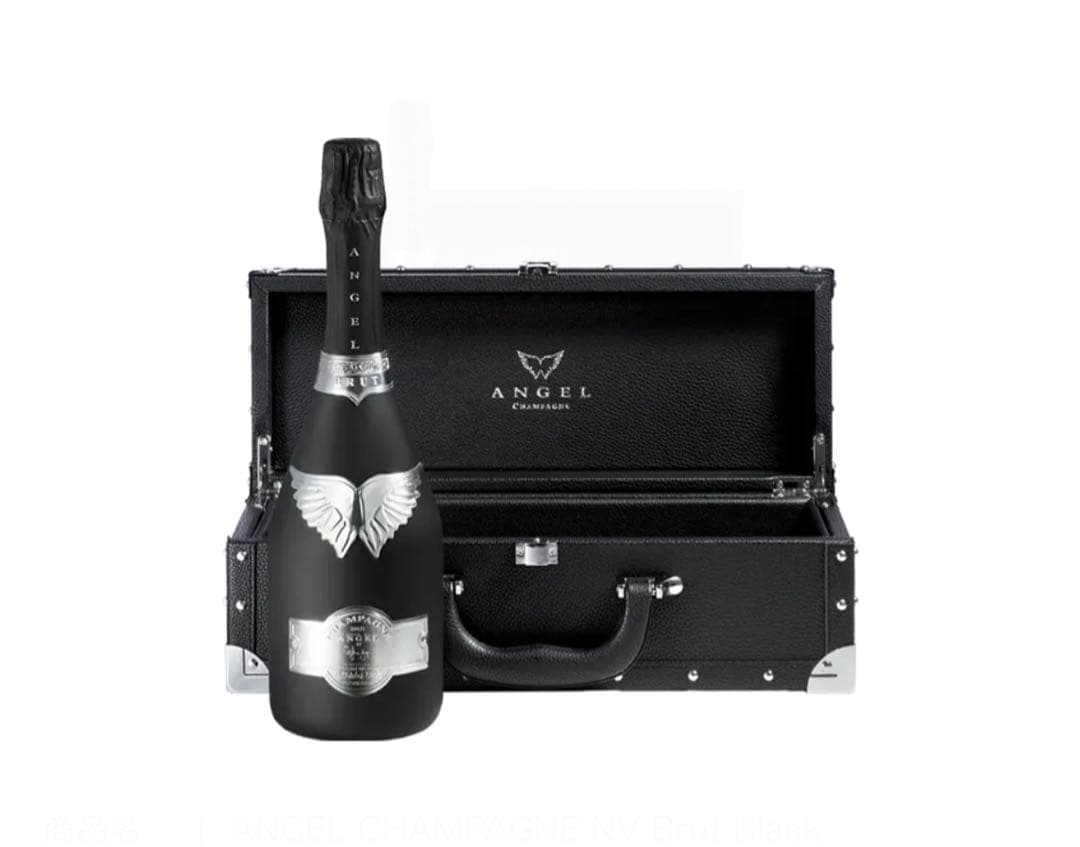 エンジェル ブラック シャンパン 未開栓 エンジェル シャンパン ブリュット ブラック 750ml 未開栓 箱付き