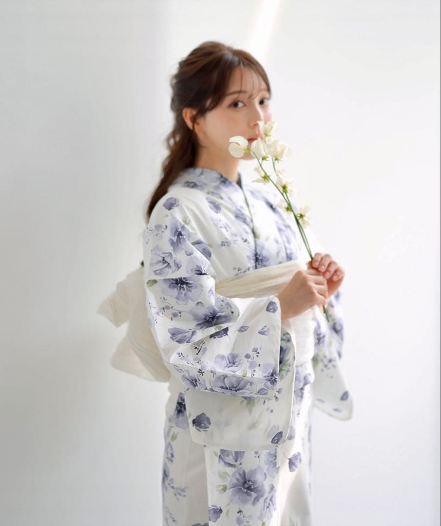 Dita浴衣 新品未使用未開封 水彩の雪月花(涼)