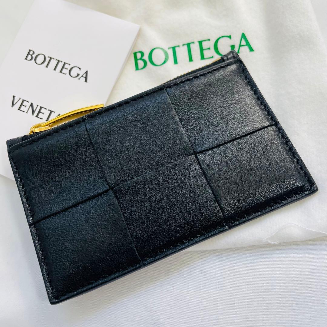 【未使用級】ボッテガヴェネタ　カードケース　小銭入れ　マキシ　イントレ　レザー BOTTEGA VENETA（ボッテガ・ヴェネタ） 未使用 ボッテガ ヴェネタ