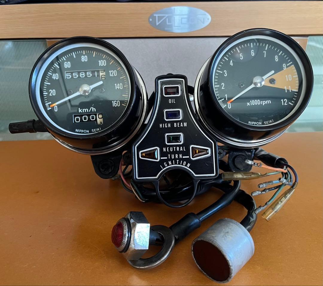 CB400Fメーター・タコメーターセット ヨンフォア おまけ付き（速度警告