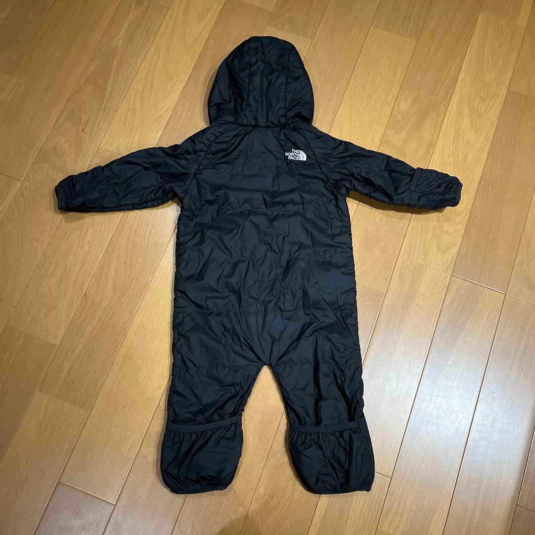 The North Face フード付　カバーオール THE NORTH FACE モコモコファー クマ耳フード カバーオール (THE NORTH