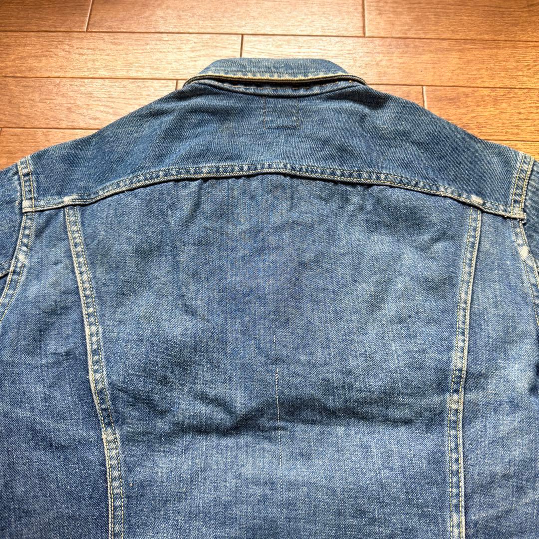 ペンキ 雰囲気◎ 60s Lee 101-j デニムジャケット ビンテージ Lee