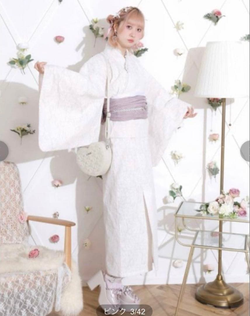 NOEMIE お嬢さん総レースセパレート浴衣 NOEMIE｜お嬢さん総レースフリルセパレート浴衣 | Rakuten Fashion