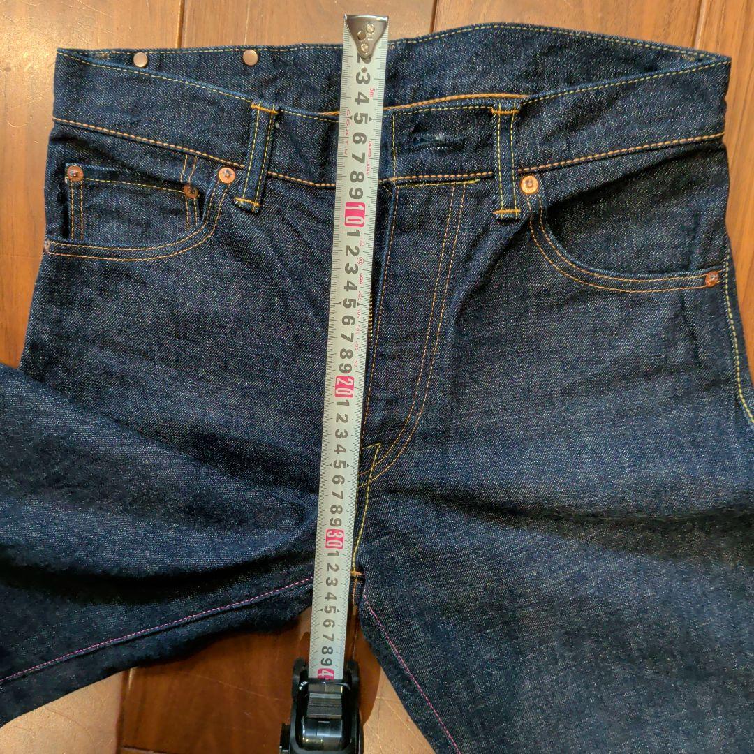 未使用級】桃太郎ジーンズ 銅丹レーベル クラッシックストレート