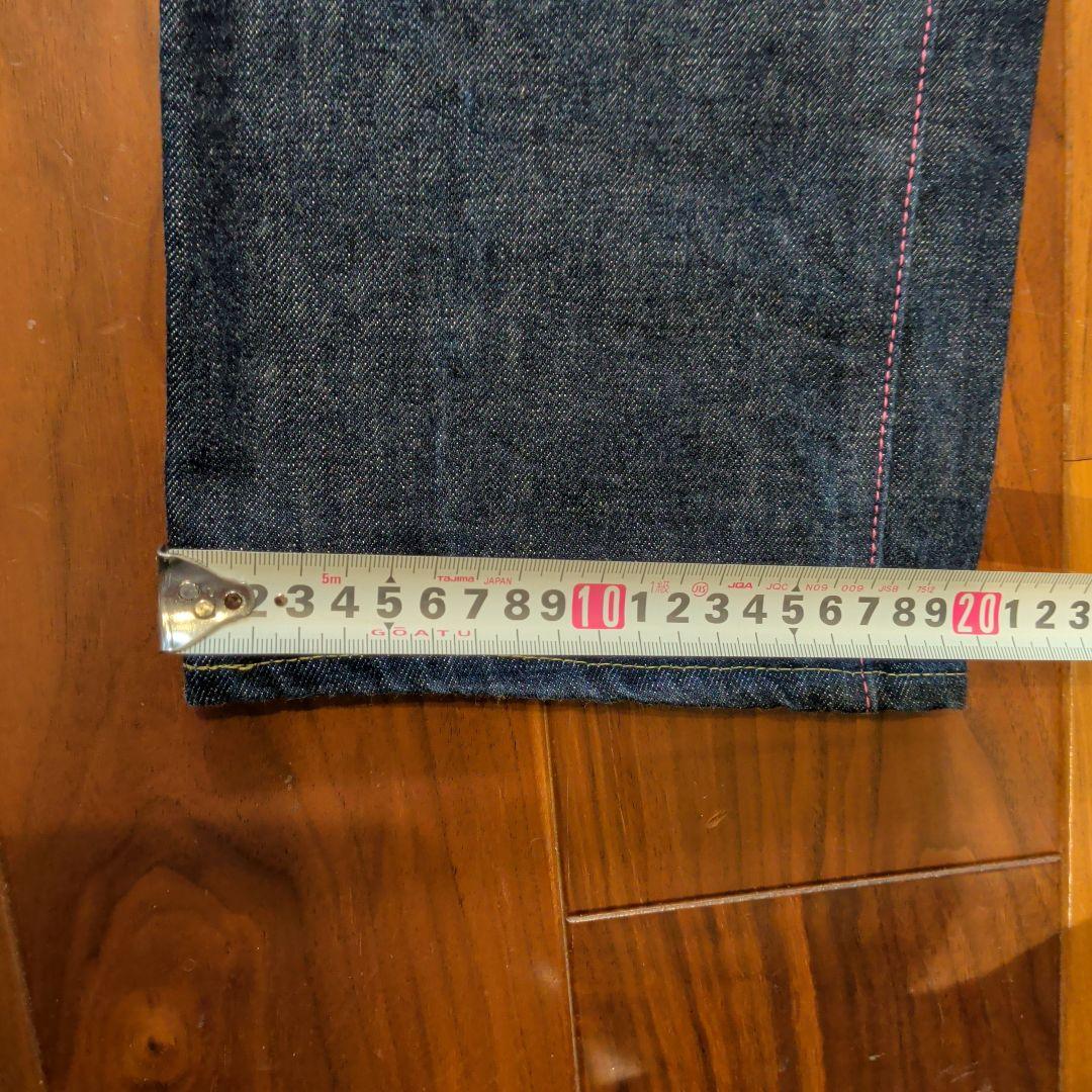 未使用級】桃太郎ジーンズ 銅丹レーベル クラッシックストレート