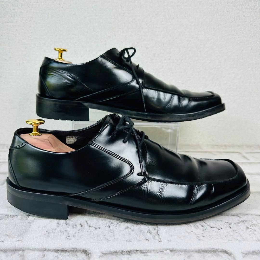 REGAL リーガル メンズ 黒 スクエアトゥ 28cm Y129 - メルカリ