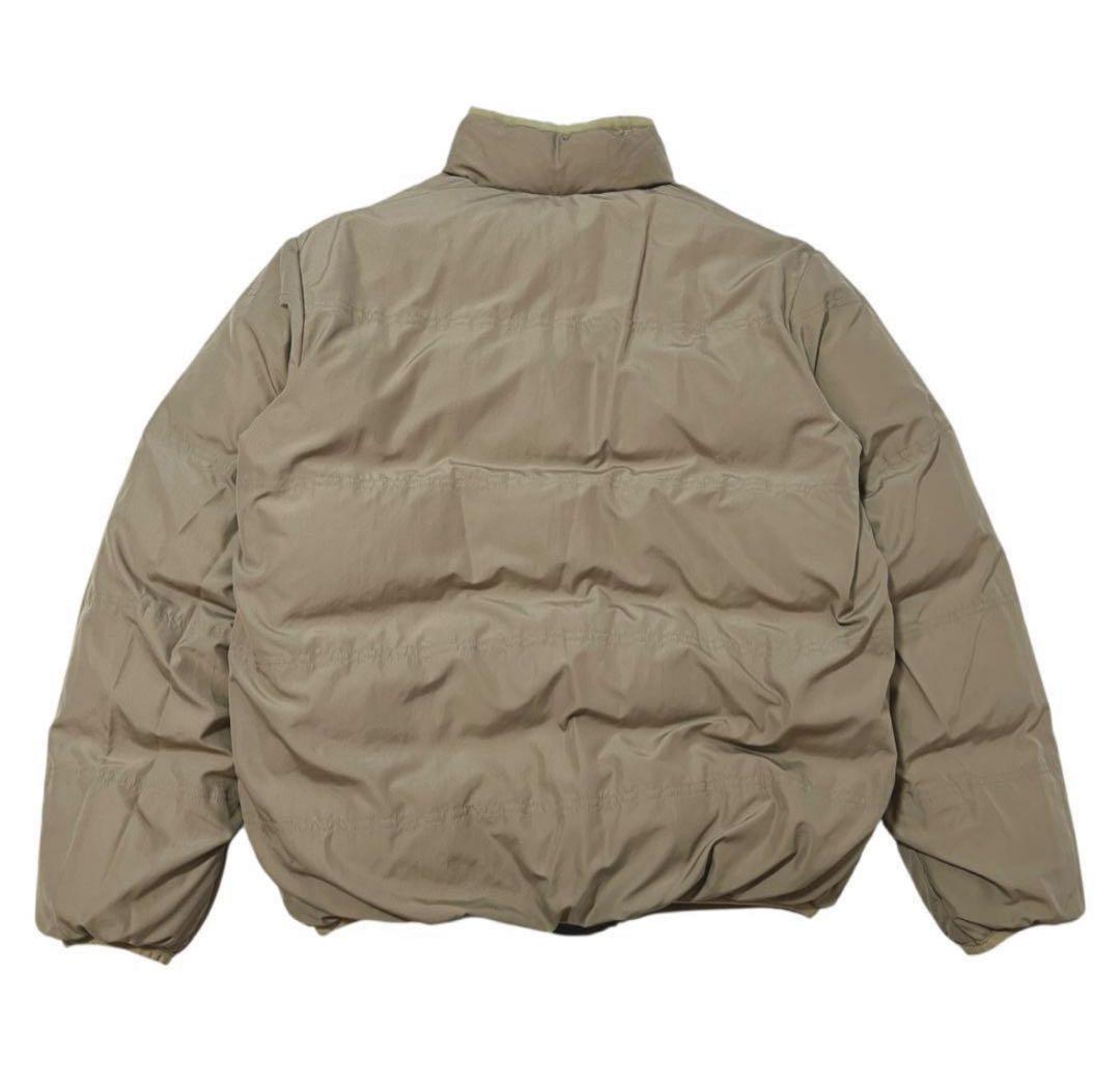 1月末まで出品 )NIKE リバーシブルダウンジャケット カーキ/ベージュ L