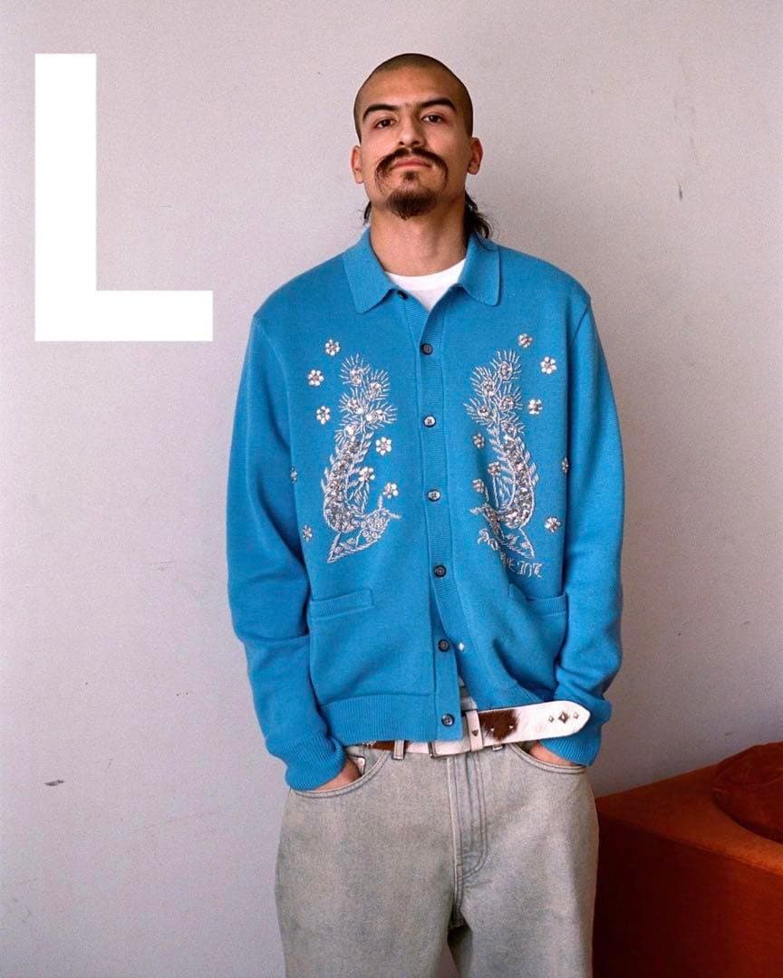 Beaded Applique Cardigan supreme シュプリーム - メルカリ