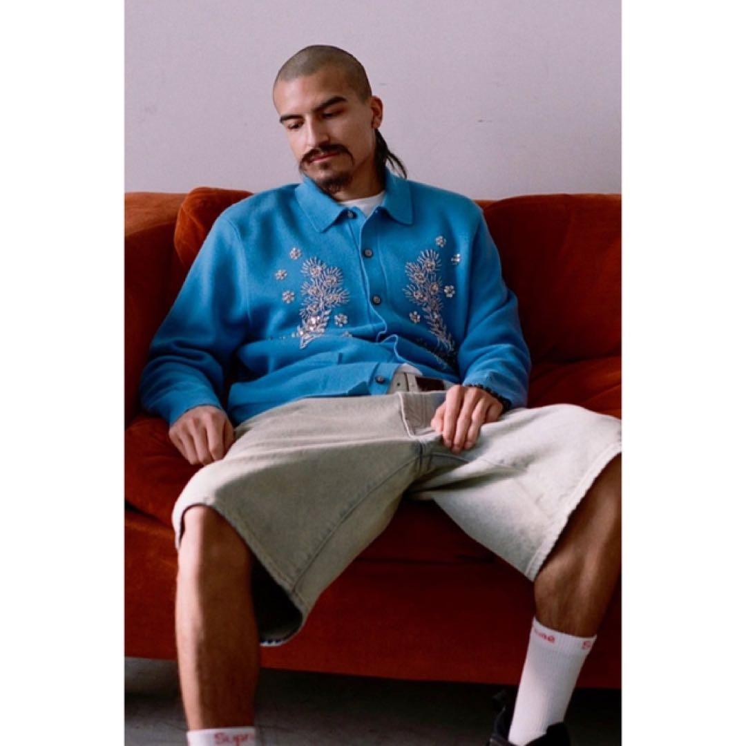 Beaded Applique Cardigan supreme シュプリーム - メルカリ