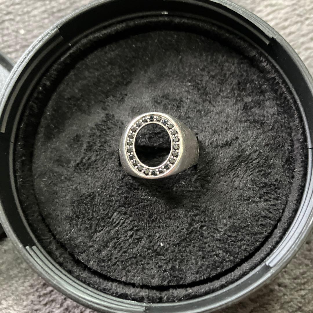 Oval Open Spinel トムウッド ブラックストーンリング - メルカリ