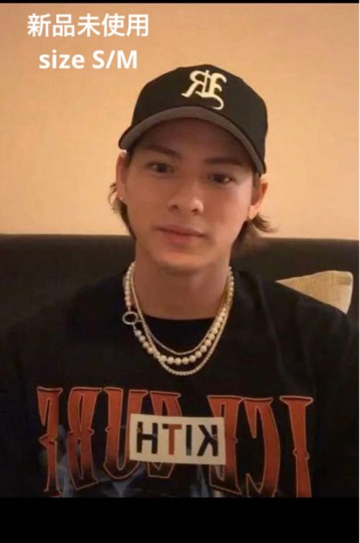 新品未使用☆平野紫耀くん着用 RIEHATA✖️ニューエラコラボキャップ