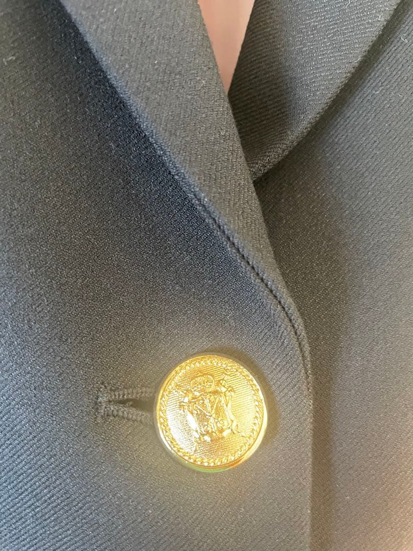 イデアルーチェ/idealuce】クラシカルジレ ブラック(裏地ピンク