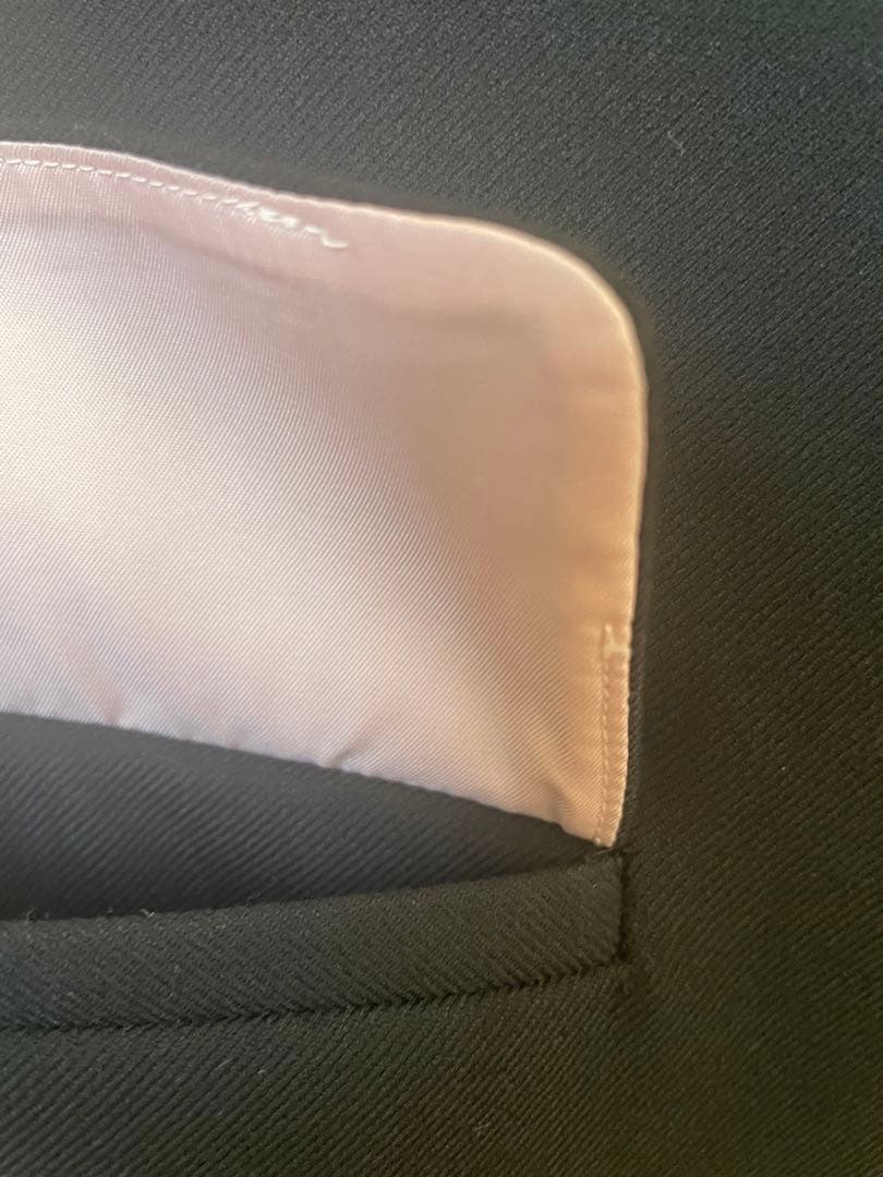 イデアルーチェ/idealuce】クラシカルジレ ブラック(裏地ピンク