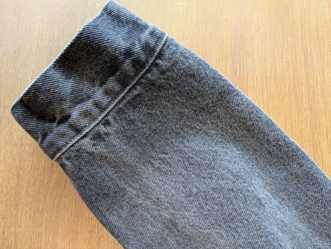 Levi's グレー デニムジャケット 70506 0259 洗濯タグなし - メルカリ