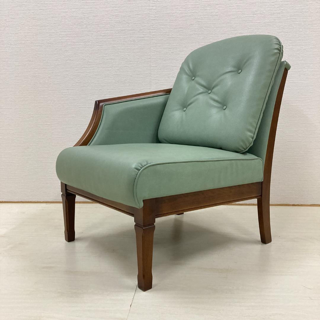 【マルニ】展示品　地中海　ワンアームチェア　片アーム　椅子　ソファ 楽天市場】MARUNI マルニ木工 地中海シリーズ ワンアームチェア（向左