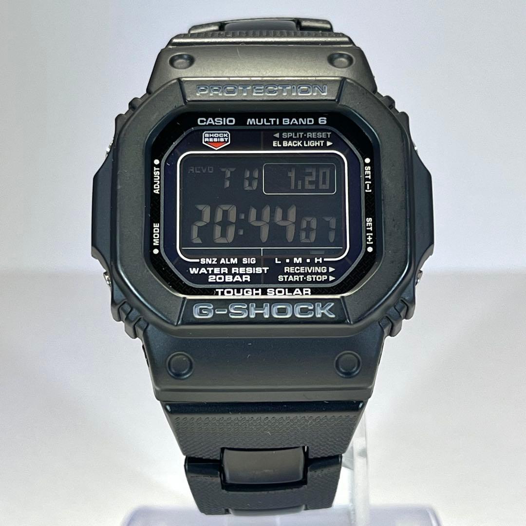 美品✨ G-SHOCK GW-M5610BC コンポジットバンド メンズ腕時計 CASIO G-SHOCK GW-M5610UBC[モノトーンで大ヒット 革新的なのは