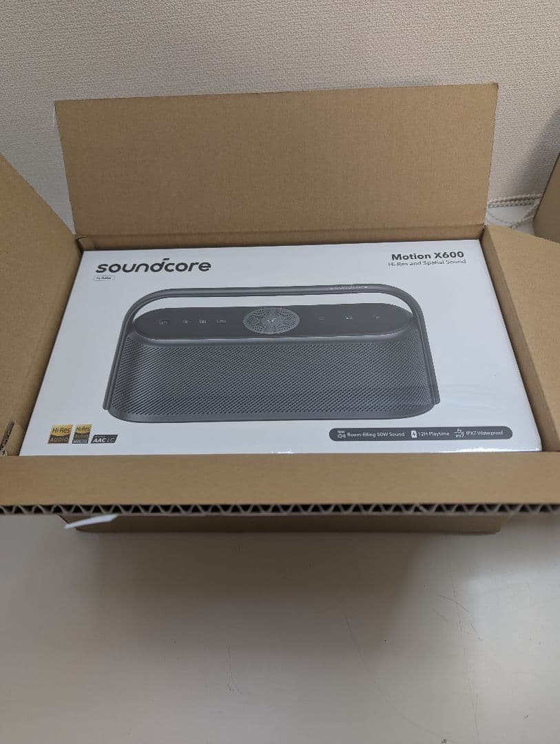 未使用・新品：Anker Soundcore X600 スピーカー グレー Soundcore Motion X600 | Bluetoothスピーカーの製品情報 | Anker