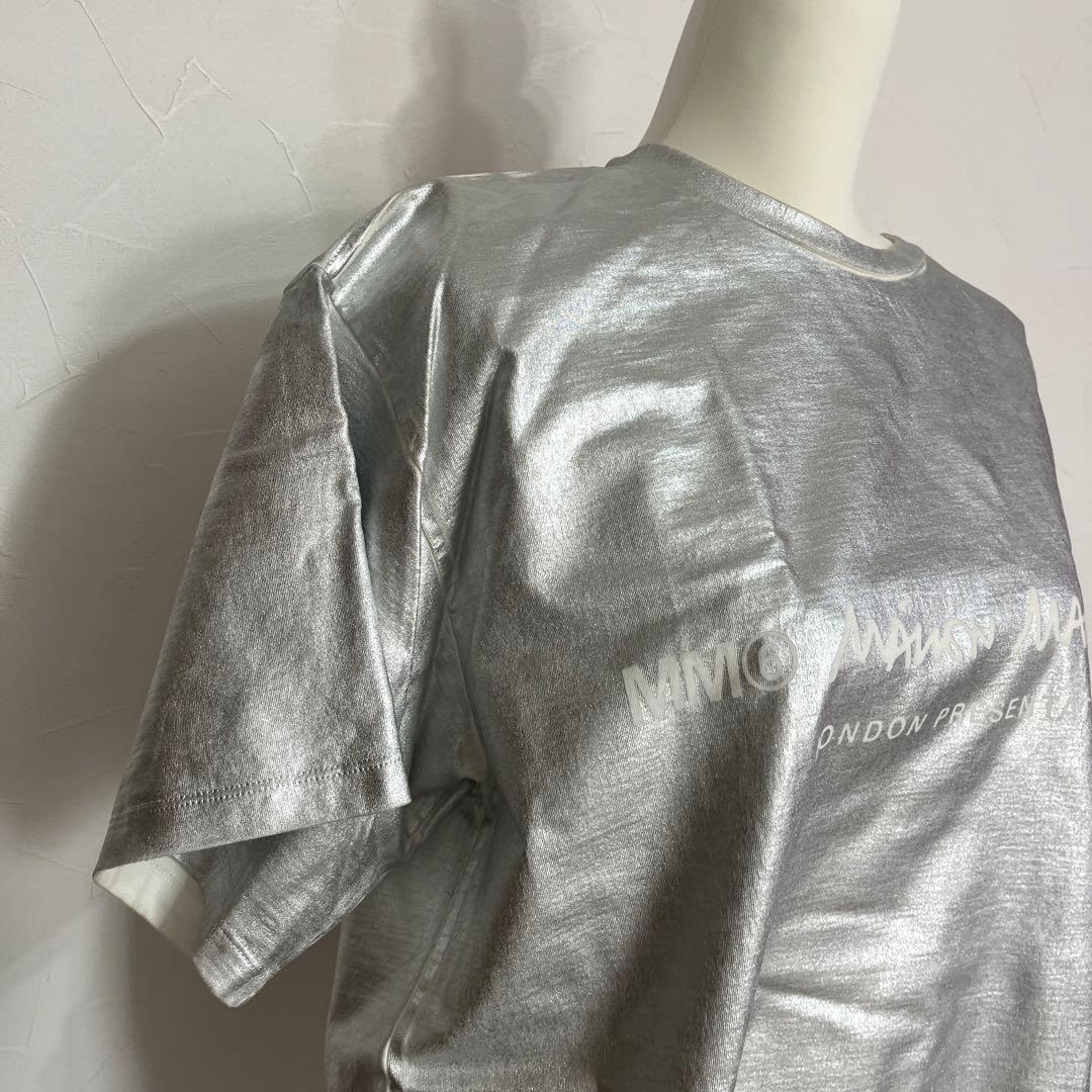 MM⑥ silver T-shirt BIG 希少 ユニセックス