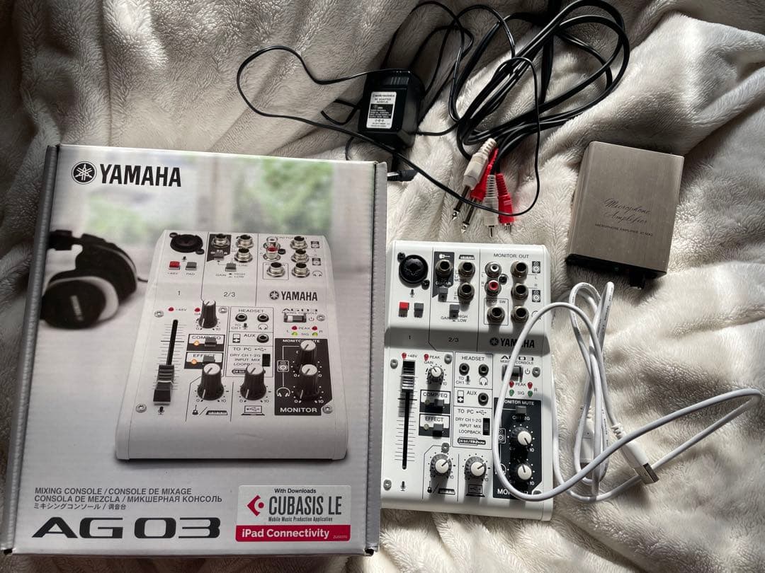 YAMAHA AG03 ミキシングコンソール