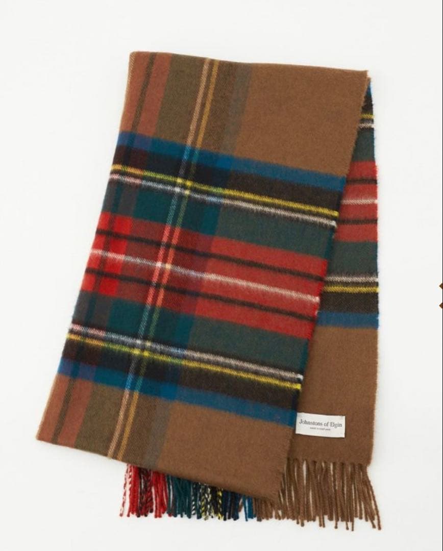 新品 Johnstons of Elgin 別注 ストール yuki 完売 - メルカリ