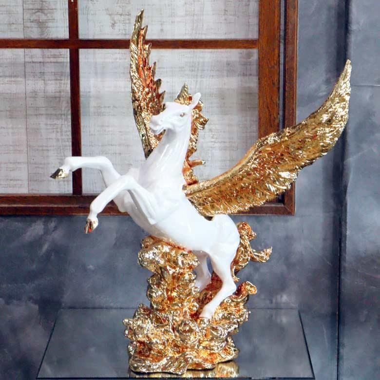 マリー ユニコーン ペガサス 馬のオブジェ ゴールド 決済差額用(2) ユニコーン ペガサス 馬のオブジェ 置物 ゴールド 風水 金運 縁起物