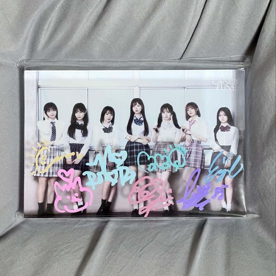 新品未開封】CANDY TUNE制服直筆サイン入りアクリルブロック - メルカリ