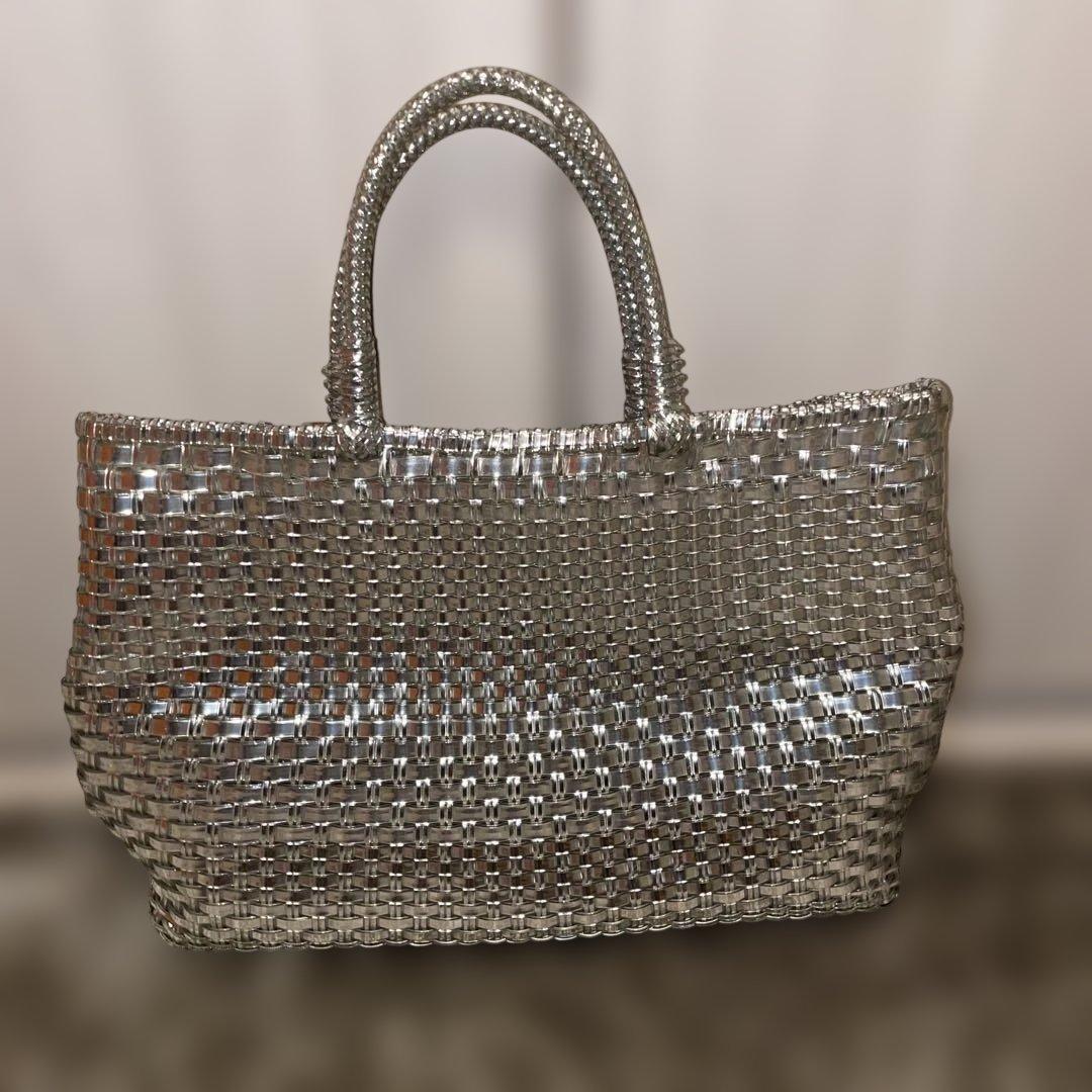 ANTEPRIMA アンテプリマ イントレッチオ ワイヤーバッグ シルバー