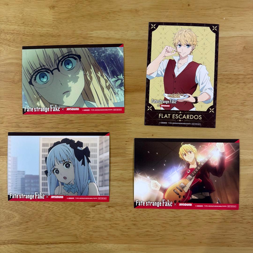 Fate strange Fake オリジナルポストカード 計4枚 セット - メルカリ