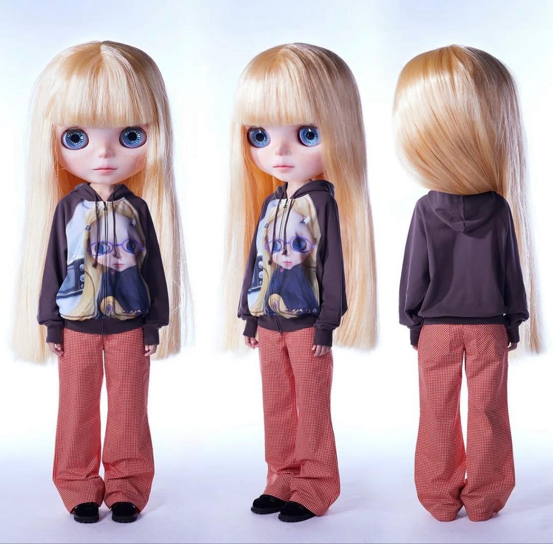 COYSEIDO Blytheプリント パーカー ネイビー - メルカリ