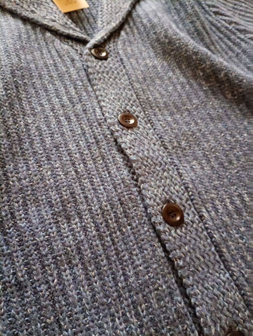 RRL コットン インディゴ ショールカラー ナバホ ボルチモア グランメゾン