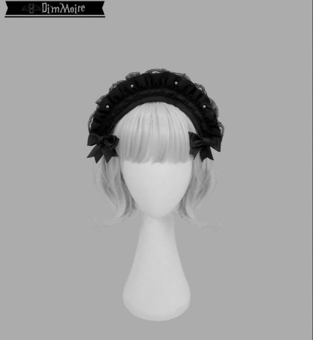 DimMoire ディムモアール メイドヘアアクセサリー【Black】 - メルカリ