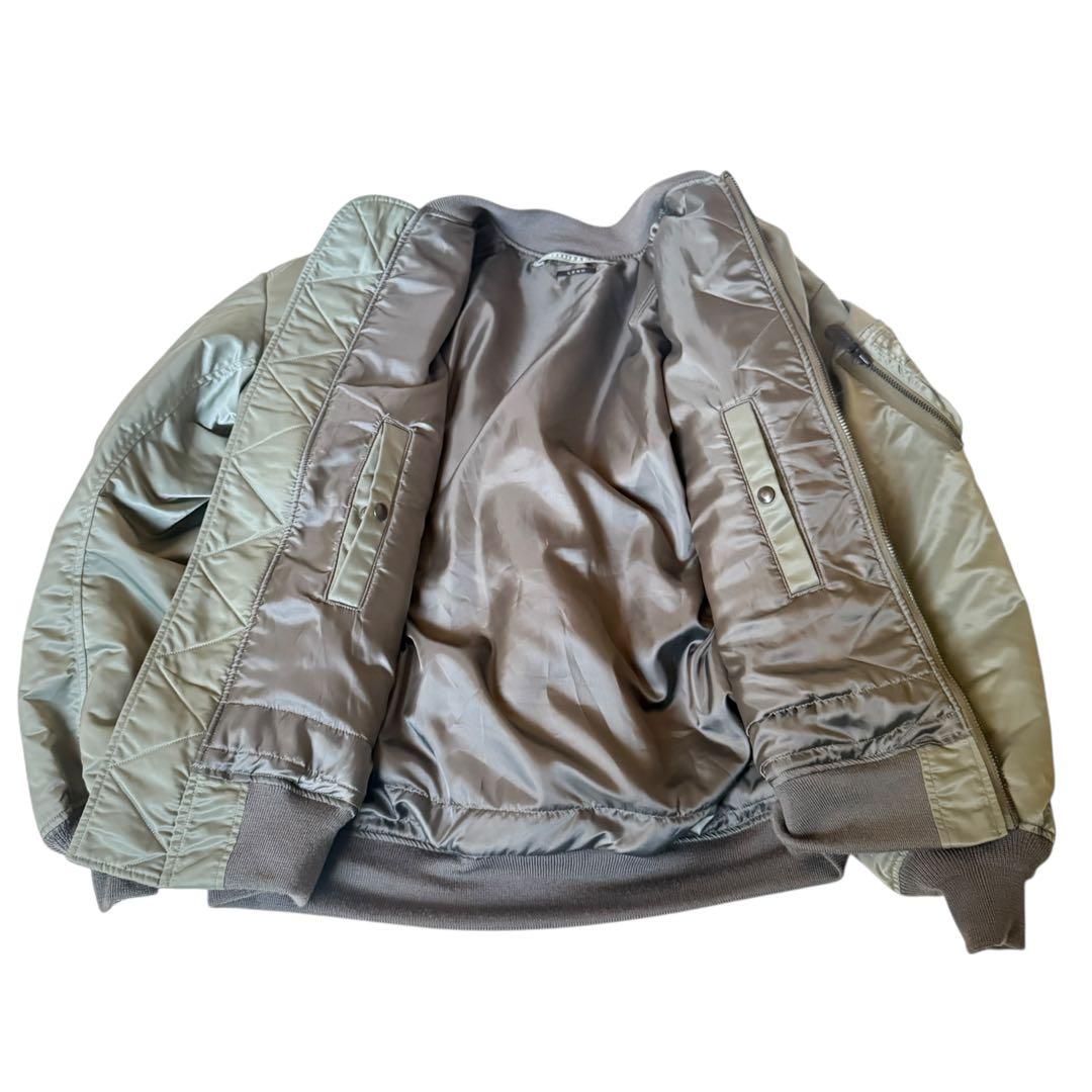 ✨美品✨ leno MA-1 サイズ2オリーブ ビックサイズ - メルカリ