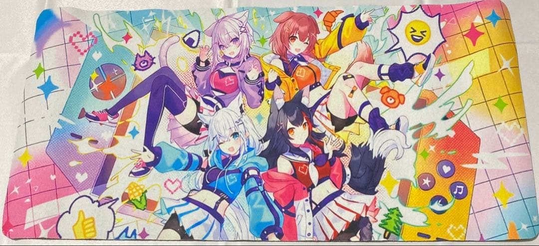 ホロライブ 超超超超ゲーマーズ プレイマット デスクマット - メルカリ