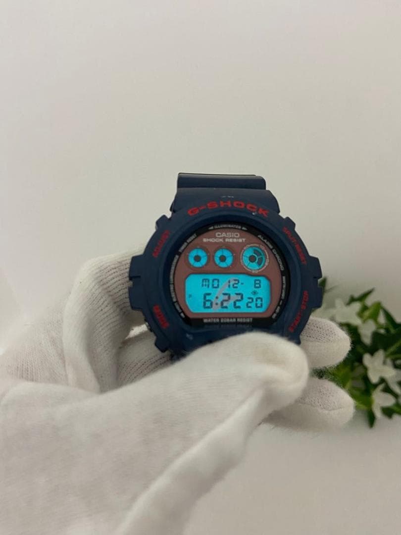 稼動 G-SHOCK G-FACTORY ネイビーレッド DW-6900NB