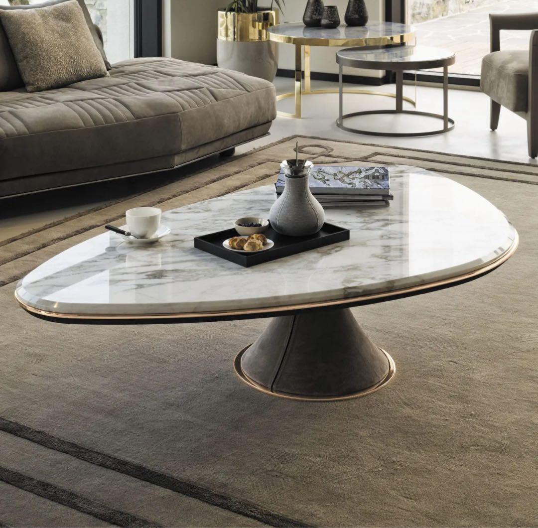 東京23区配送無料】ミッドセンチュリー センター テーブル 大理石 コーヒー